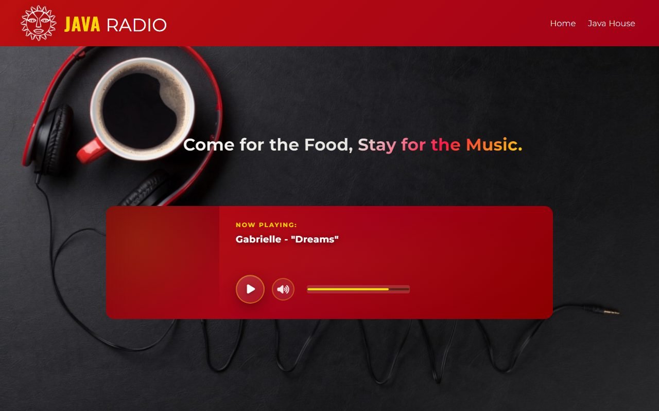 Java House Radio case study